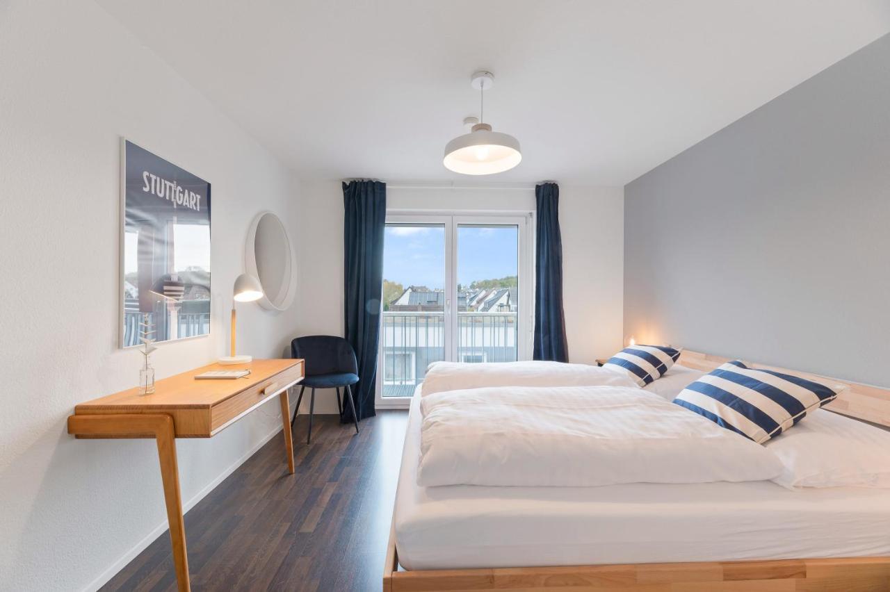 Design-Apartment - Kueche - Dachterrasse - Zentral Leinfelden-Echterdingen Bagian luar foto