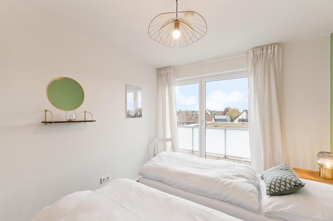 Design-Apartment - Kueche - Dachterrasse - Zentral Leinfelden-Echterdingen Bagian luar foto