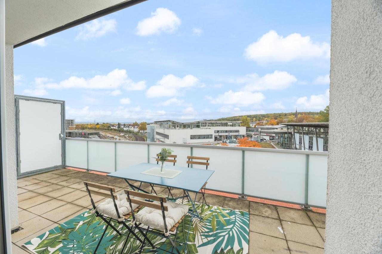 Design-Apartment - Kueche - Dachterrasse - Zentral Leinfelden-Echterdingen Bagian luar foto