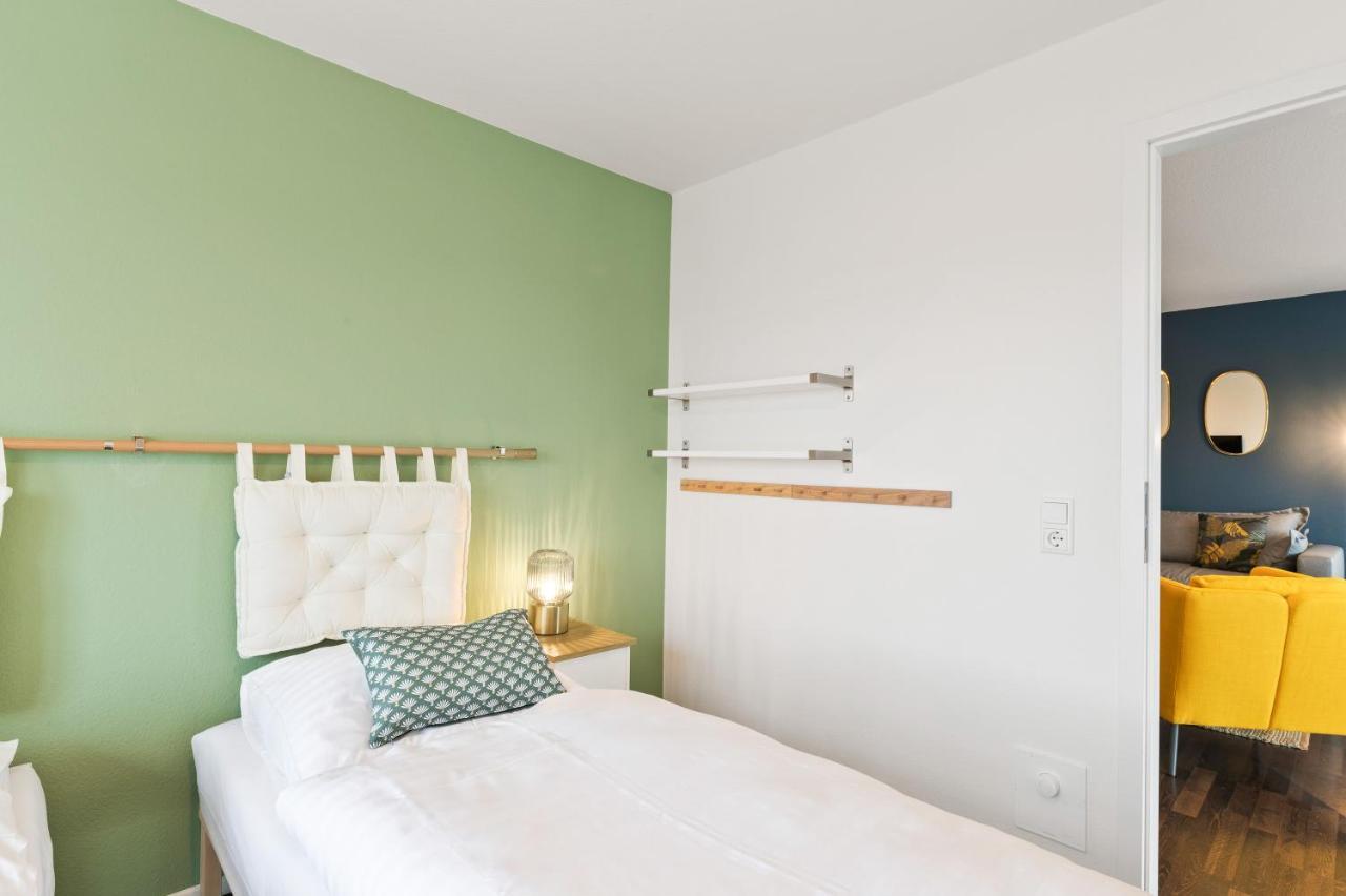 Design-Apartment - Kueche - Dachterrasse - Zentral Leinfelden-Echterdingen Bagian luar foto