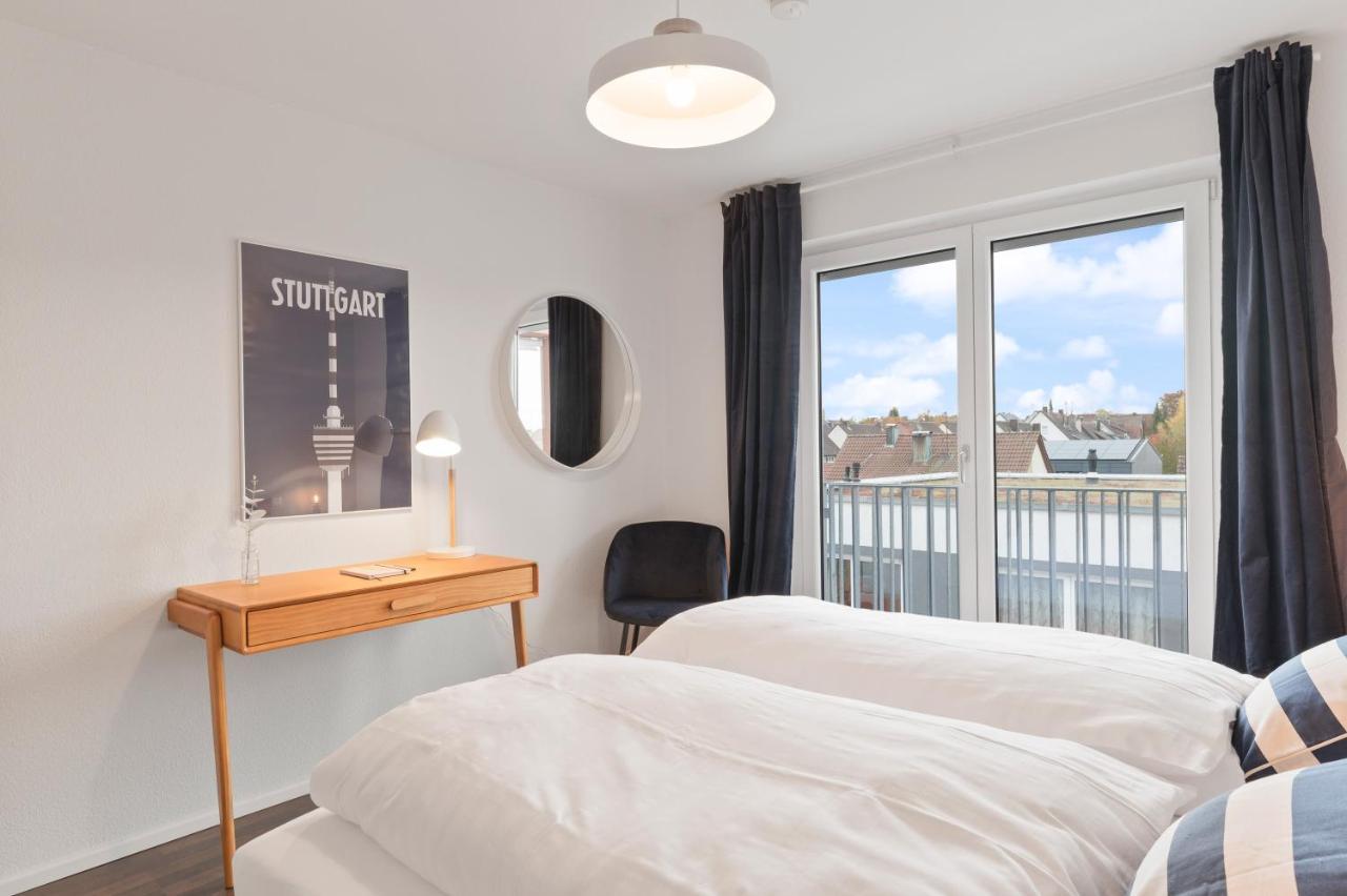 Design-Apartment - Kueche - Dachterrasse - Zentral Leinfelden-Echterdingen Bagian luar foto